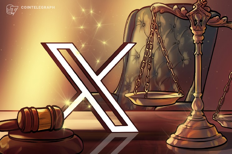 X sues Bitcoin account operators over alleged $278K payout fraud