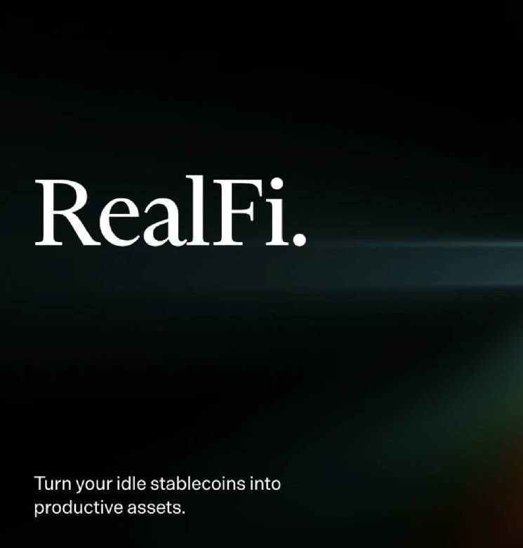 RealFi Launches USDr: Turning Idle Stablecoins Into Yield-Generating Assets