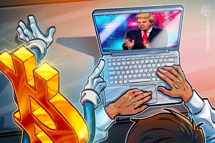 Bitcoin bounces as Trump prepares to announce ‘negotiated’ Iran deal