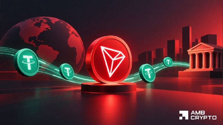 TRON transaction volume crosses $30T – Can USDT sustain TRX’s growth?