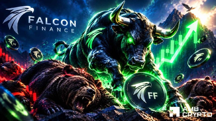 Falcon Finance market cap crosses $465M: Profit-taking can test FF’s $0.11 support