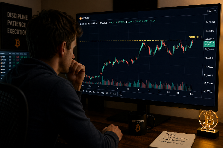 Bitcoin’s rally stalls below $80k: Check forecast