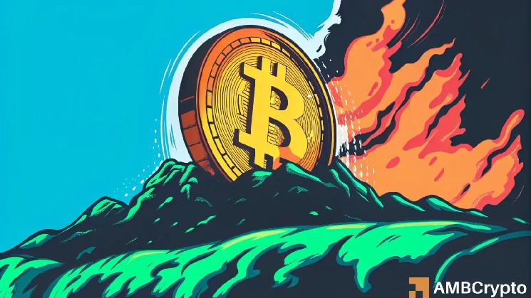 Is Bitcoin’s price about to slip and fall? THIS metric says YES!