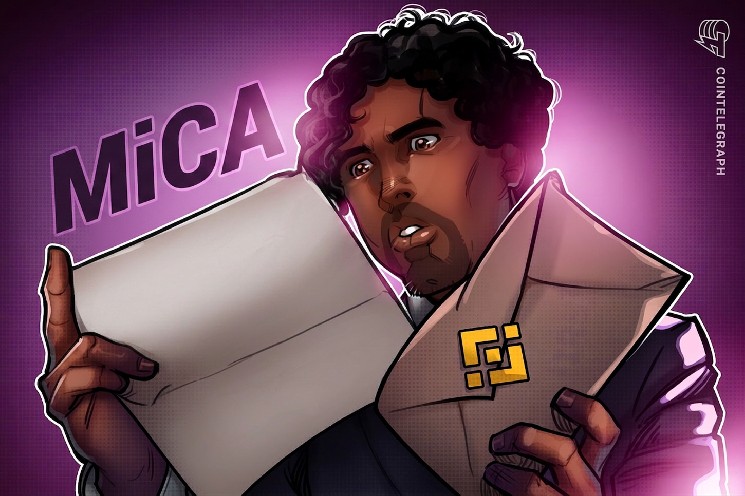 Binance faces EU service limits next week as MiCA rules take effect
